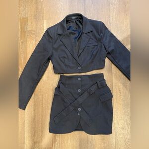 Ruve Blazer jacket + skirt set Size S
